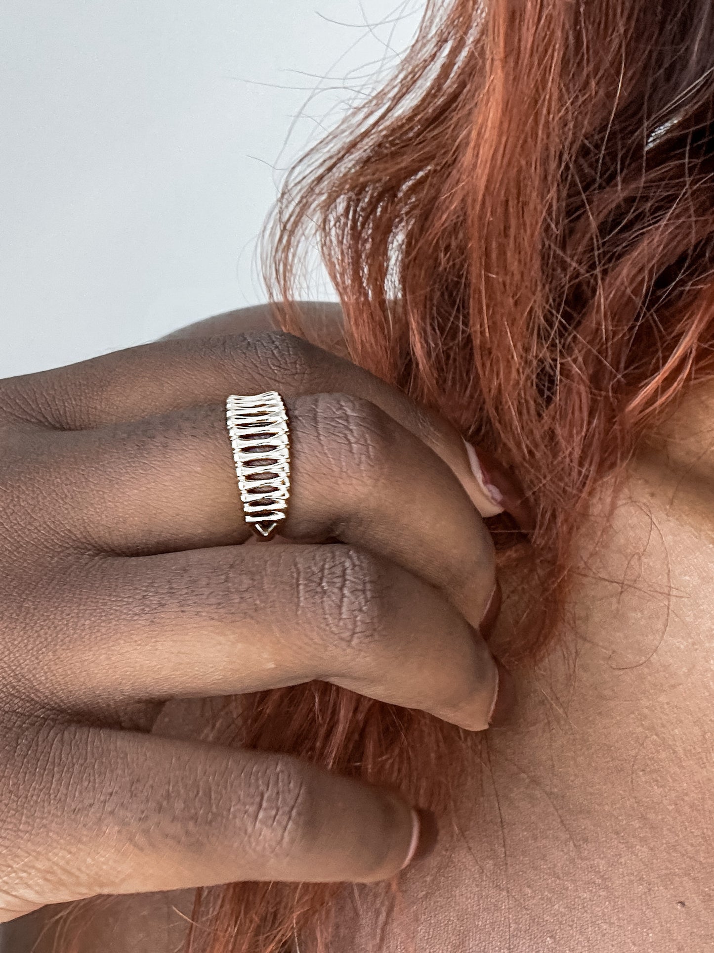Géranium Adjustable ring