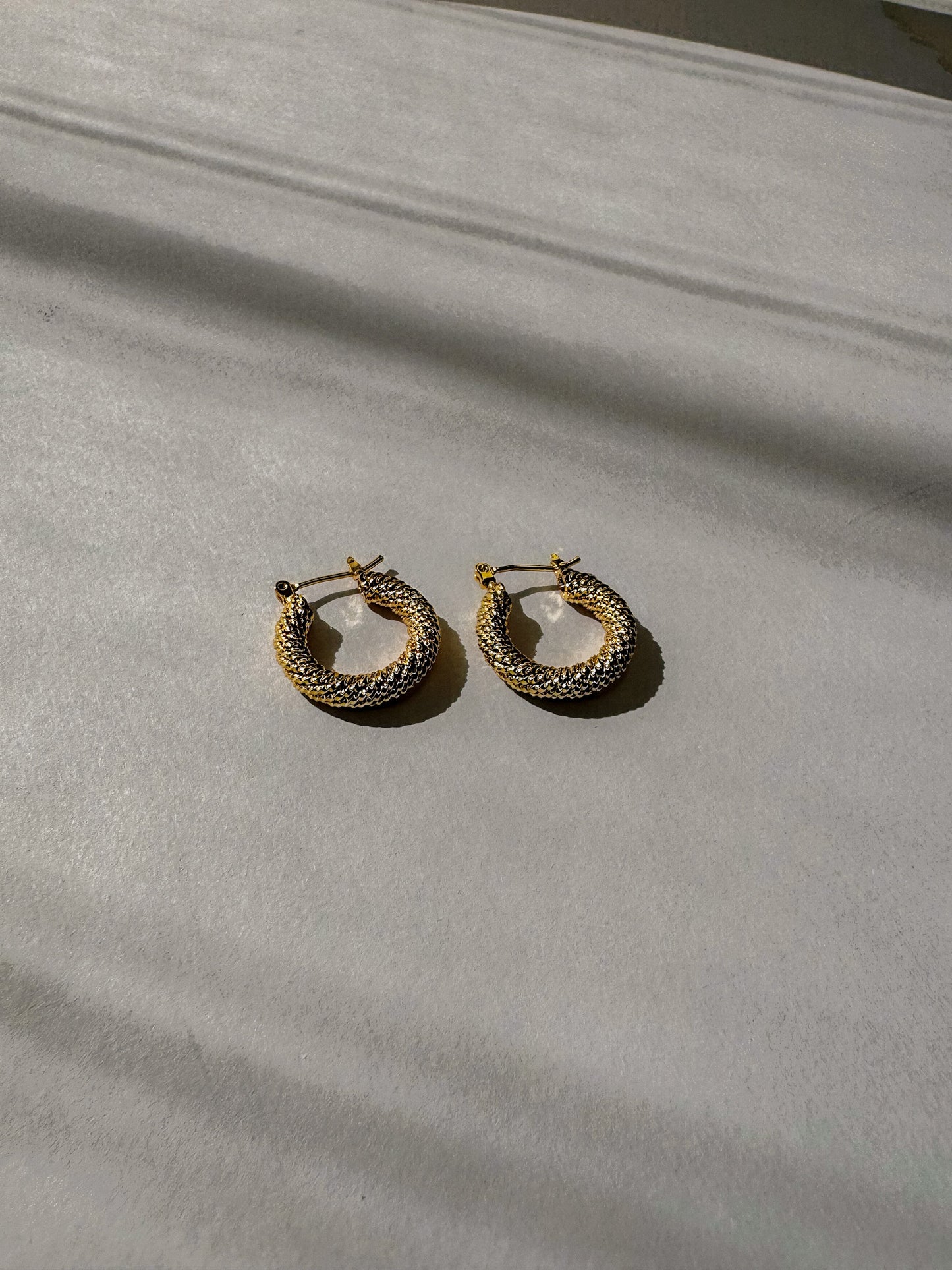 Achillée Twisted Rope earrings