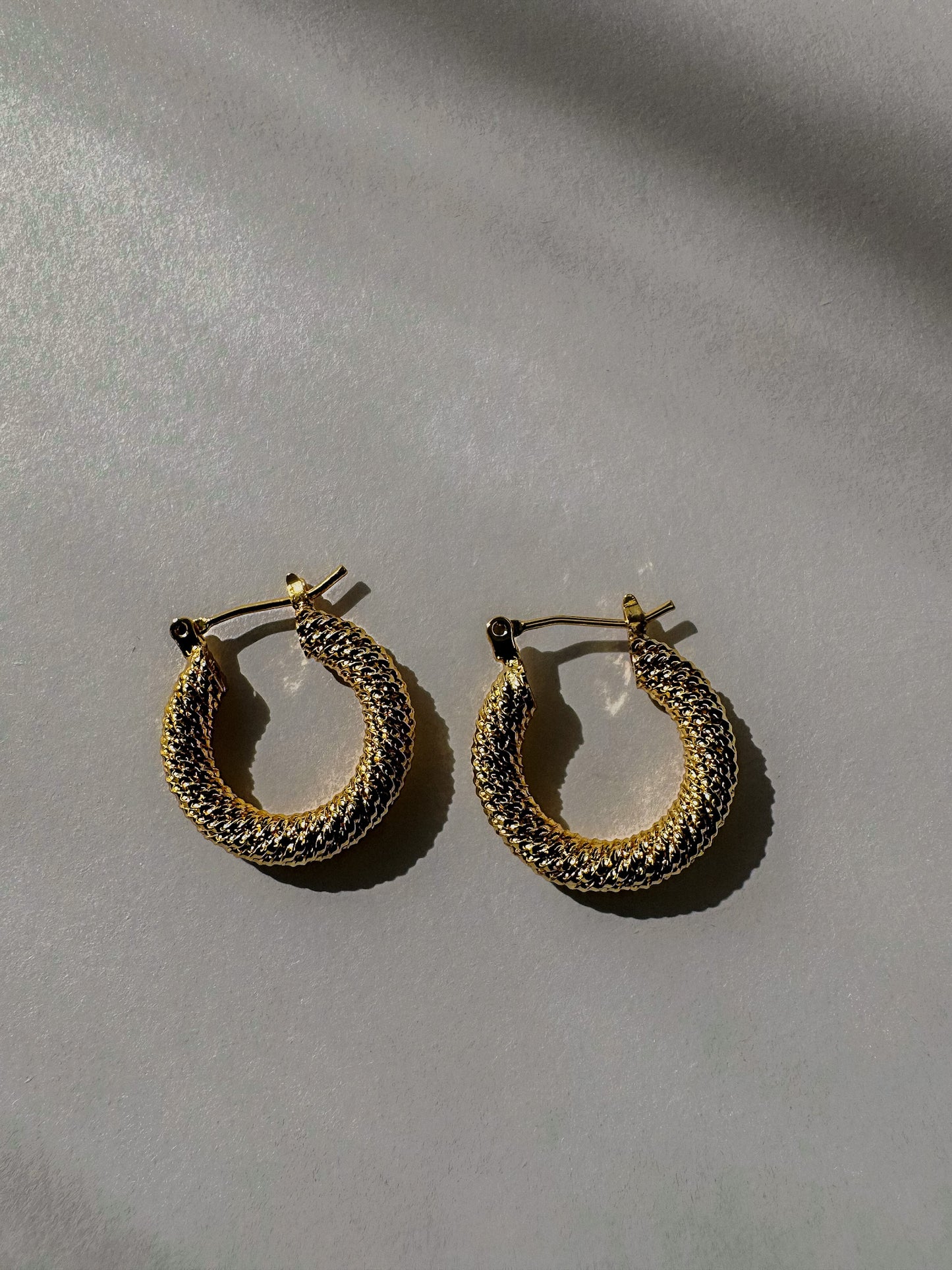 Achillée Twisted Rope earrings