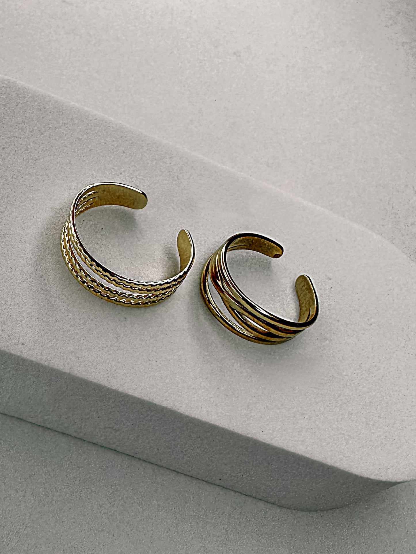 Echeveria adjustable ring set