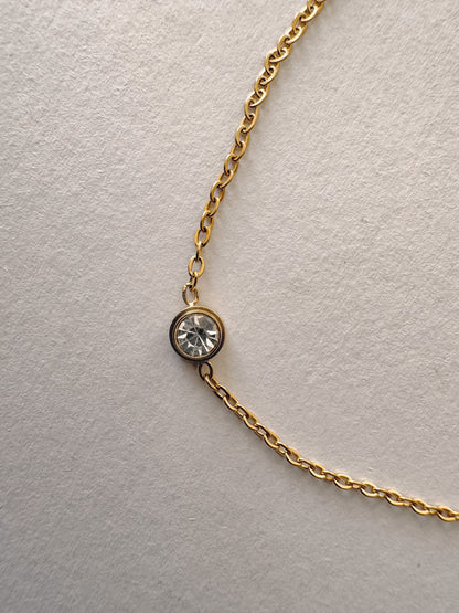 Fougère Rhinestone Bracelet