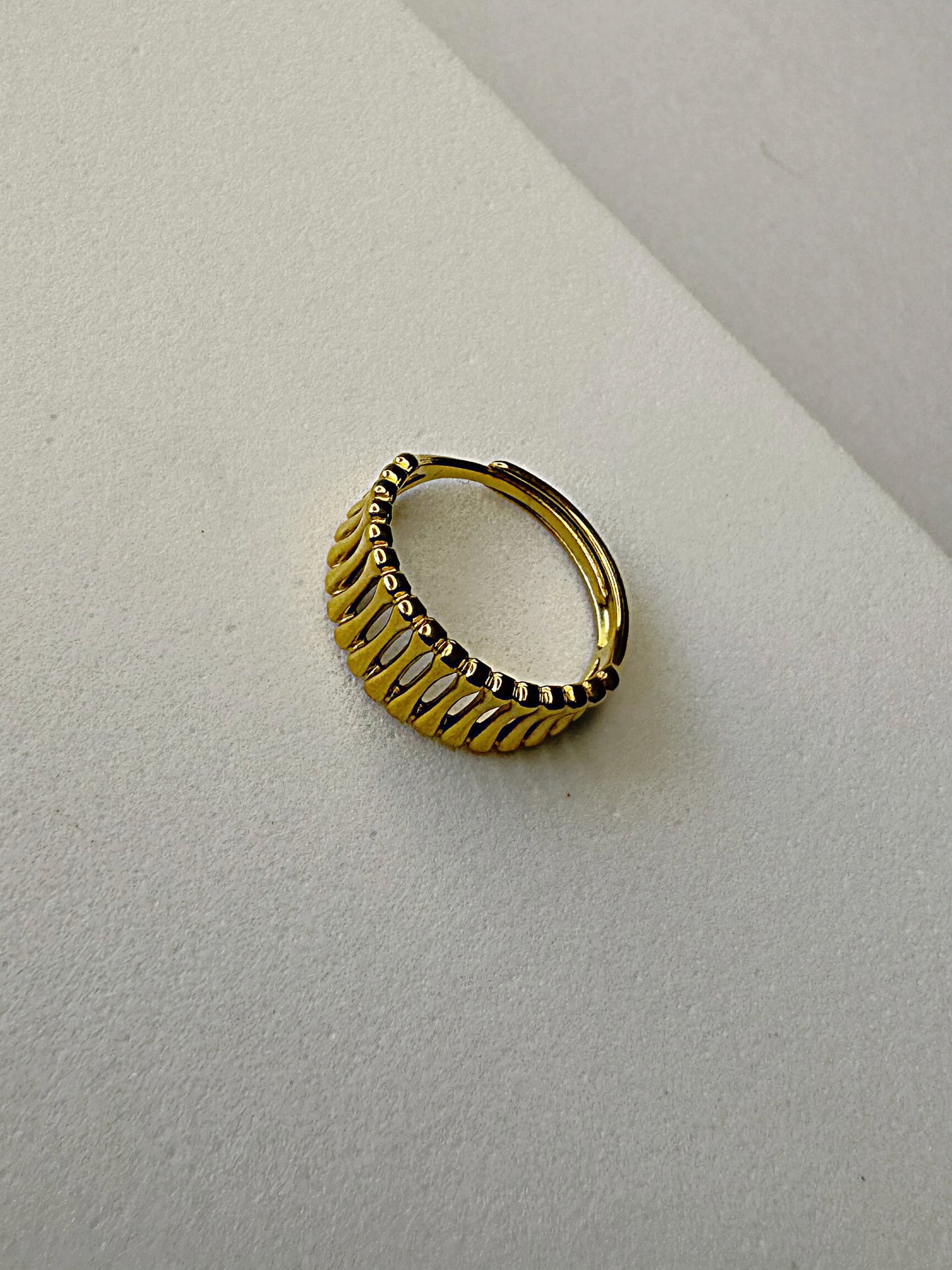 Géranium Adjustable ring