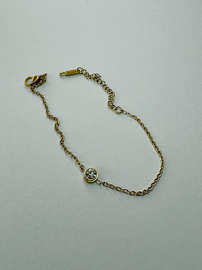 Fougère Rhinestone Bracelet