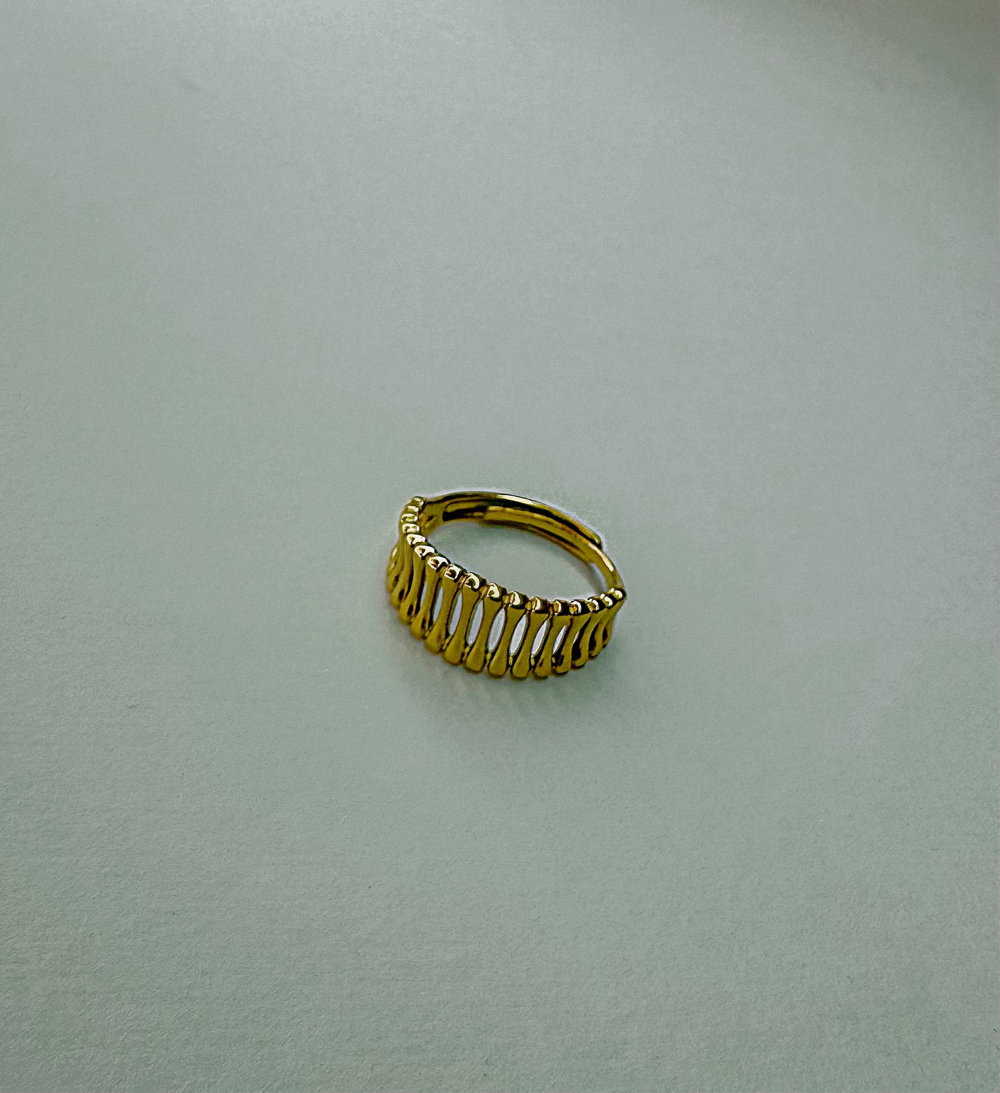 Géranium Adjustable ring