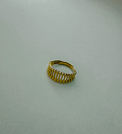 Géranium Adjustable ring