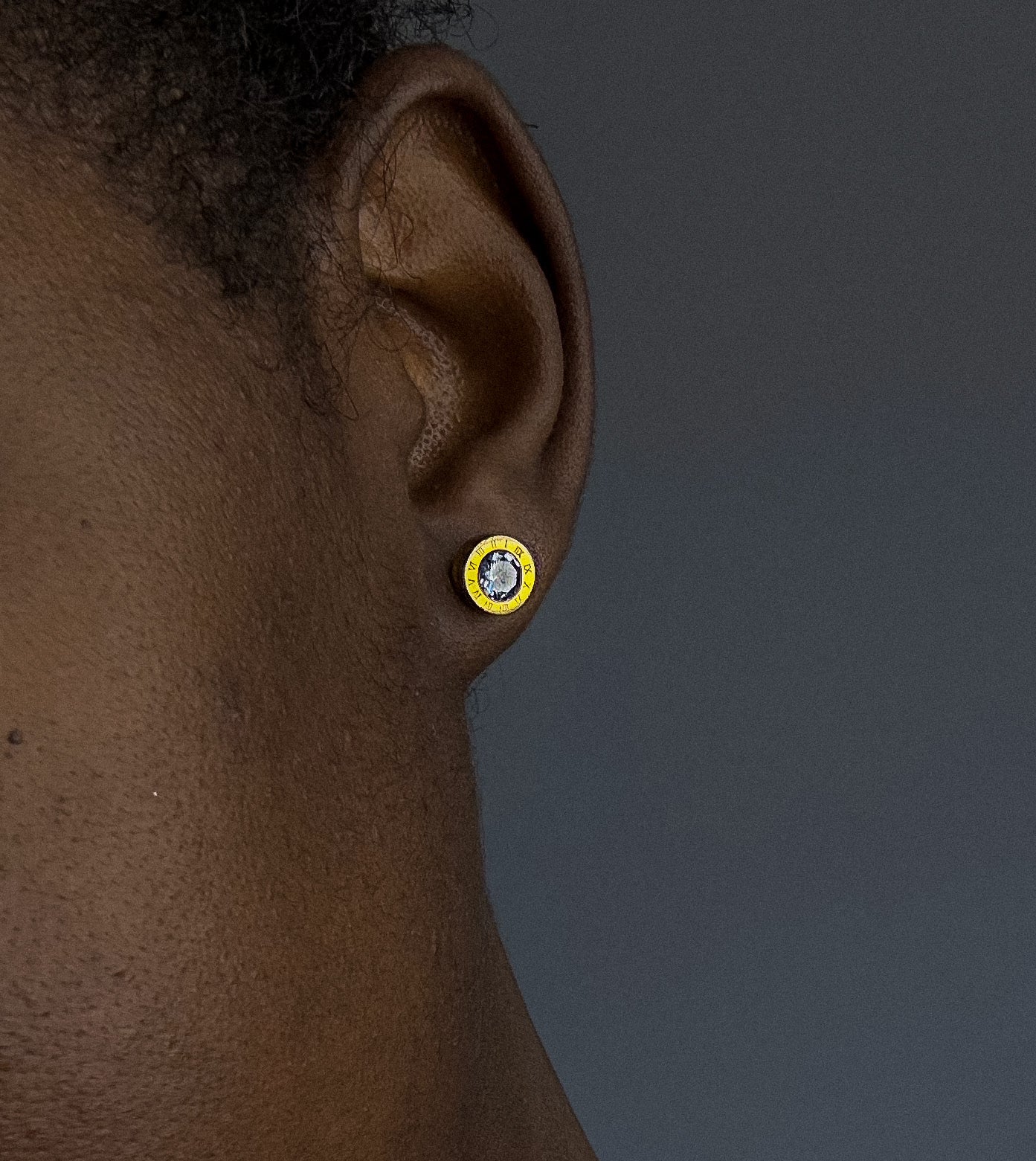 Delonix Rhinestone Stud Earrings