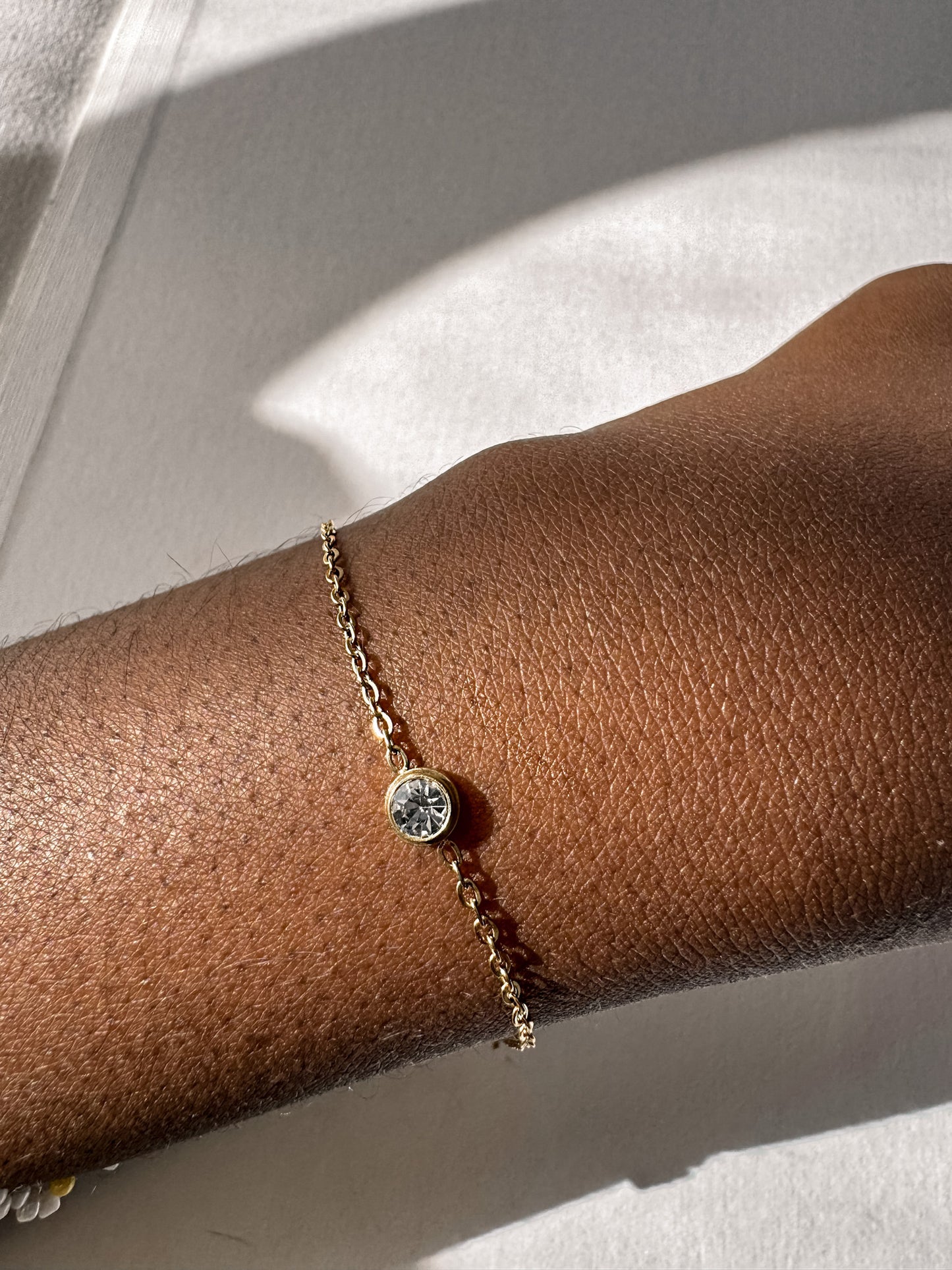 Fougère Rhinestone Bracelet