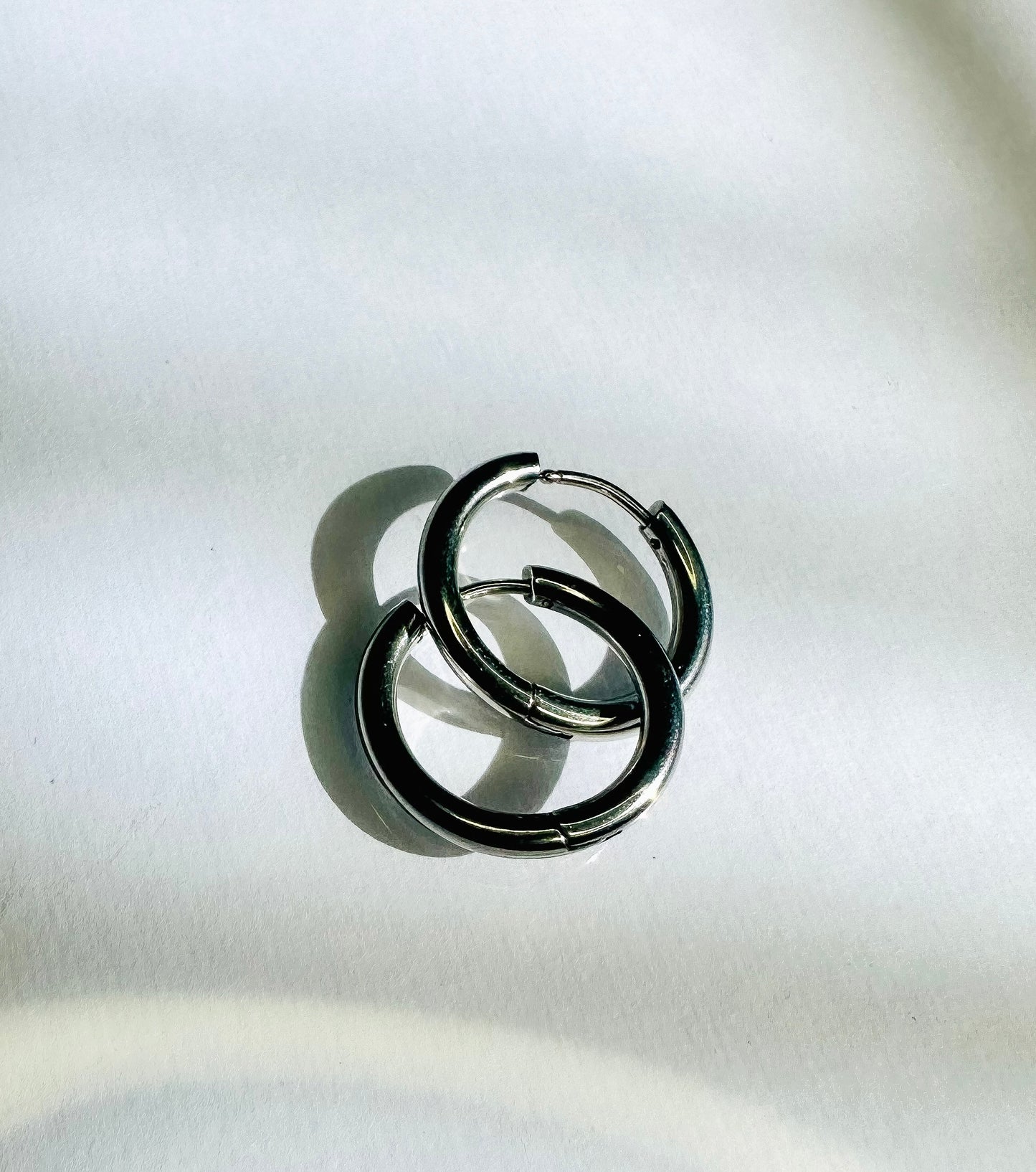 Molène Round Earrings - SILVER