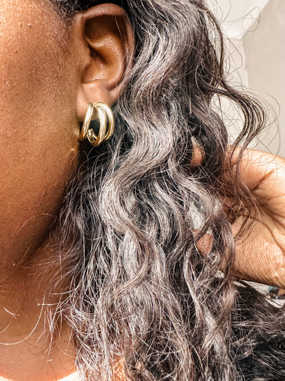 Lys Layered Hoop Earrings