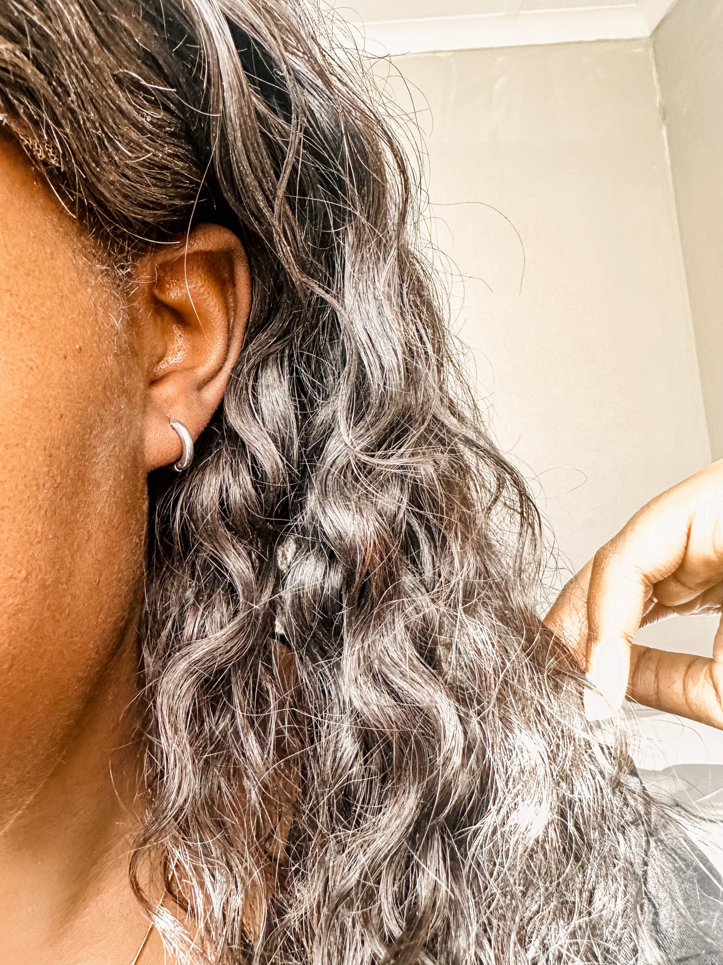 Molène Round Earrings - SILVER