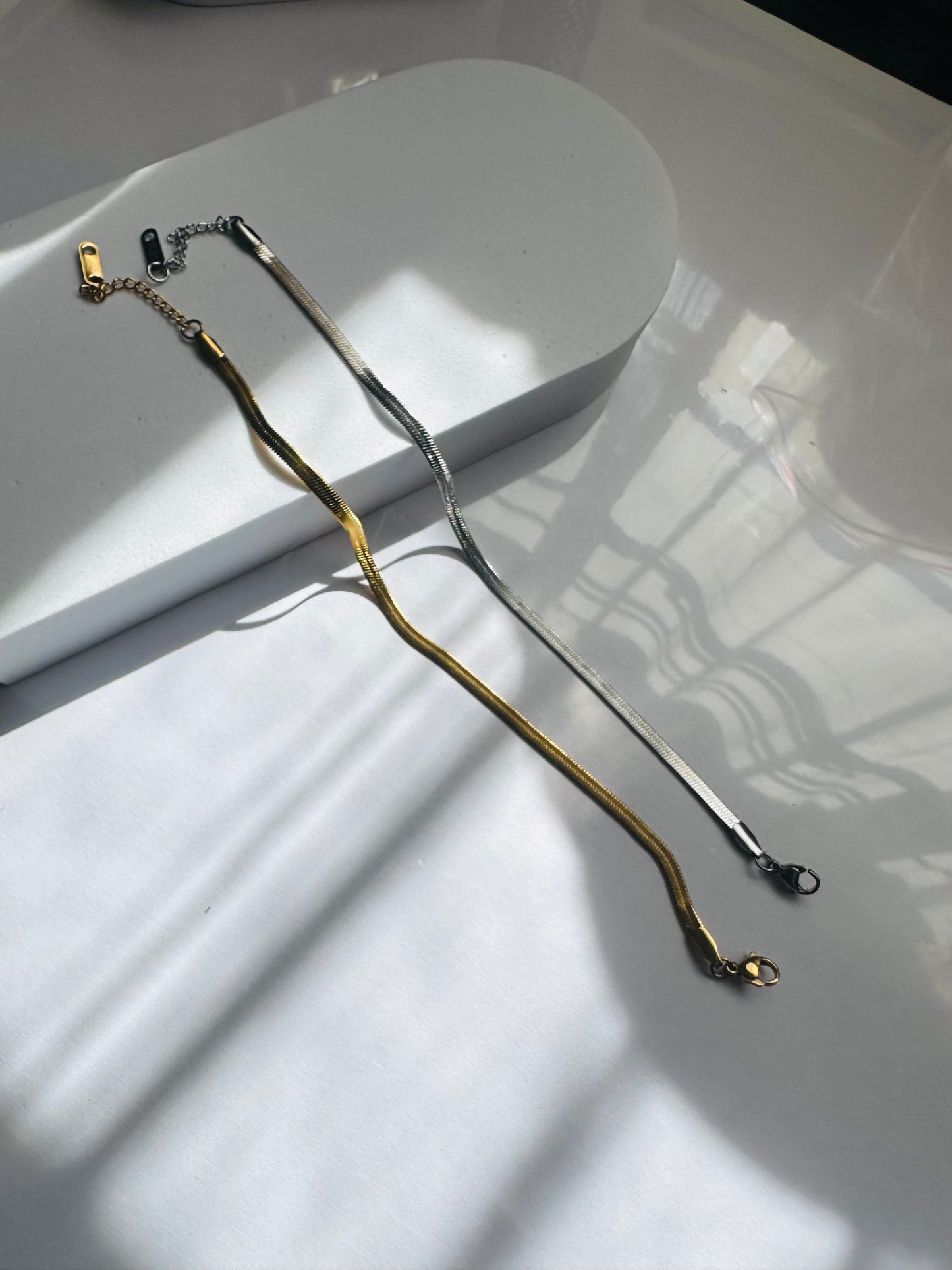 Lavande Herringbone Bracelet