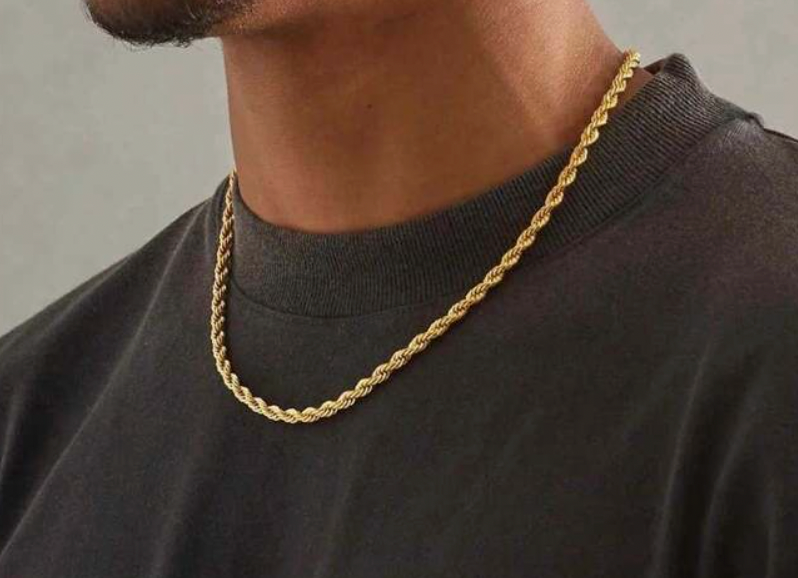 Basilic Twist Chain Necklace